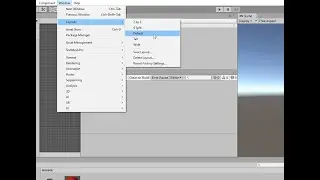Unity how to reset your layout.