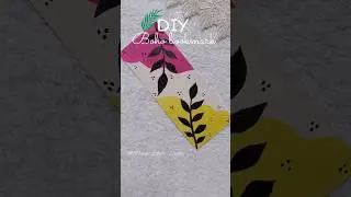 boho bookmark 🔖#boho painting #bookmark #Palakofficialart&craft #viralvideo #shorts #ytshorts