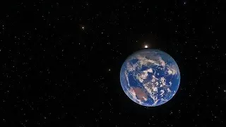 Artist&rsquo;s impression of a trip to the super-Earth exoplanet LHS 1140b