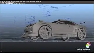 Car Transforming in Maya-Demonstration(rigging)
