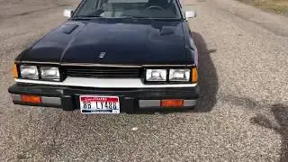 1980 Datsun 200SX After Winter Storage Drive
