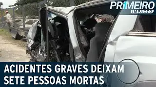 Acidente grave mata 5 pessoas da mesma família no interior de SP | Primeiro Impacto (29/05/23)