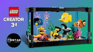 LEGO 31122 Creator 3in1 Fish Tank | Aquarium | Colourful Fish | Speed Build