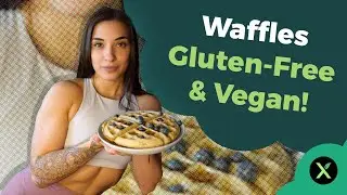 Vegan Waffles | Dairy Free | 100% Plant-based Recipe