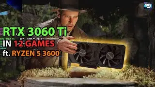 Gaming on Geforce RTX 3060 Ti 8GB in 12 Games | 1080p Benchmark 2025 | FDNeko Compilation