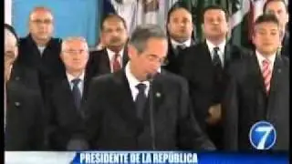 22 07 11NOTI7 1PM PRESIDENTE COLOM VIAJARA A EL SALVADOR A REUNION DEL SICA