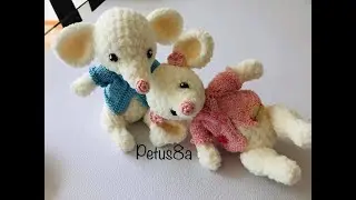 Ratón amigurumis by Petus (English subtitles) en crochet