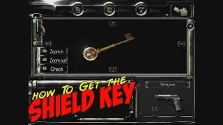 Resident Evil HD Remastered - How to Get the SHIELD KEY (Chris & Jill)