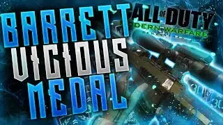 BARRETT 50 CAL *SNIPER NUKE* | VICIOUS MEDAL w/ THE BARRETT 50 CAL (For The Most Part)