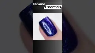 ILNP Abyss - Glowing Blue, Deep Purple Iridescent Topper Nail Polish