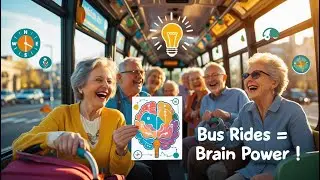 Seniors: Your Brain Loves Bus Rides! | Elderly Inspired #seniorhealth #seniorliving #motivation