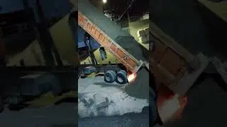 Tipper truck failed
