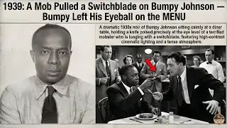 1939: A Mob Pulled a Switchblade on Bumpy Johnson — Bumpy Left His Eyeball on the MENU
