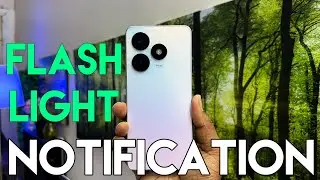 Как включить уведомление о вспышке в Tecno Spark 20C