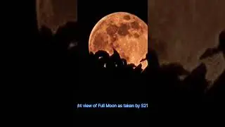 Zoom view of Moon #moon #moonview #moonlight