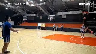 Dwight Ramos during Gilas practice on Monday 🙌🏼 #shorts