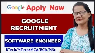 Google Software Engineer Recruitment 2026