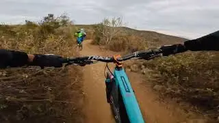 Greer, weekend bike ride, distortion following LANOY
