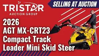 2026 AGT MX-CRT23 Compact Track Loader Mini Skid Steer (8109) - Selling at auction
