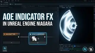 AOE Indicator FX in Unreal Engine Niagara