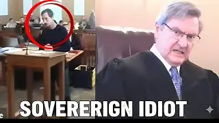 Судья пресекает чушь суверенного гражданина &ndash; грандиозный провал суда!