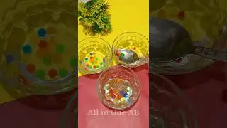 Orbeez Water Ball Experiment | orbeez test with water, salt and vinegar #shorts