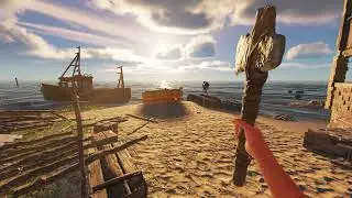 Stranded Deep  Trying to connect 2 islands with a bridge - Cheats - Gameplay Walktrough Part 25