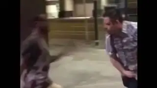 Skater fights drunk dude (original)