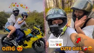 Omg 😍 | Finally, i met her 🫶🥹❤️&zwj;🩹  @riderad #riderad #motovlog #r15m