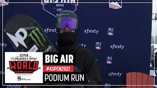 Max Parrot | Silver | Men's Big Air | 2021 FIS Snowboard World Championships
