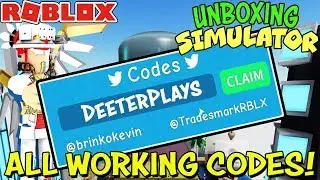 ALL WORKING CODES AND ALL AREAS IN UNBOXING SIMULATOR (Roblox)