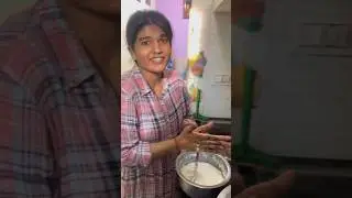 Dahi se deshi ghee banaya 😍 #vlog -27 #minivlog #shortvideo