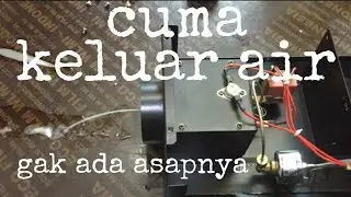 Smoke machine keluar cairan aja tidak ada asapnya