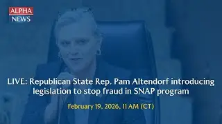 LIVE: Republican State Rep. Pam Altendorf introducing legislation to stop fraud in SNAP program