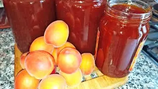 مربى المشمش على الطريقة اللبنانية | apricot jam recipe | confiture d'abricots
