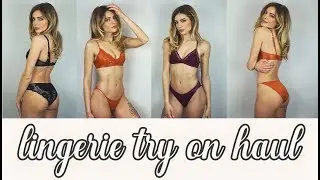 HUGE LINGERIE TRY ON HAUL - CUPSHE || SPRING 2019