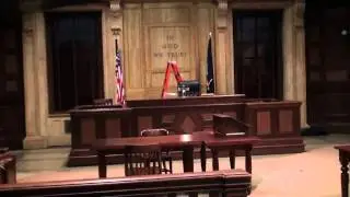 Law & Order SVU Courtroom Tour