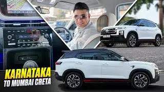 CRETA E from KARNATAKA to MUMBAI for SIGNATURE EDITION MODIFICATION with Auto A/C 🔥🔥| 📞7977662321