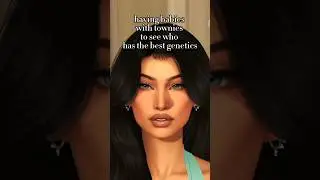 the BAG💀💀 #sims4 #sims4cas #trend #sims4cc #createasim