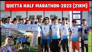 Quetta Half Marathon 2023 | (21kilometer).