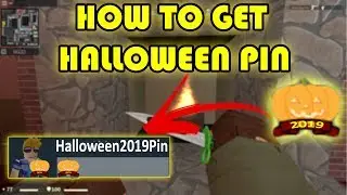 How To Get New 2019 Halloween Pin! (Counter Blox)