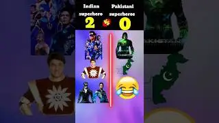 Indian superhero 🆚 Pakistan superheroes ❓❓ #shortsvideo #shortsfeed#viralvideo #youtubeshorts#viral