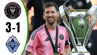 Messi & Miami Rule the MLS! 🔥 Inter Miami vs Vancouver 3-1 Highlights | MLS Cup Final