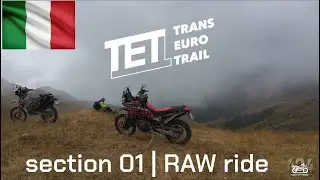 Aprilia Tuareg 660 RAW on Via del Sale | Italian TET
