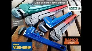 llave Stilson llave de caño diferencias