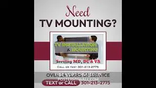TV mounting service in MD