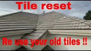 TILE ROOF INSTALLATION : TILE RESET