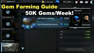 Darkness Rises Gem Farming Guide: 50K Gems/Week & 50K+ from Guardian