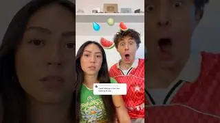 WATER 💧 MELON 🍈 WATERMELON 🍉 TIKTOK FILTER! 🤣 #funny #shorts