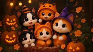 Spooky Sleep Vibes 😽🎃 | Relaxing Halloween music to calm your mind & drift to sleep